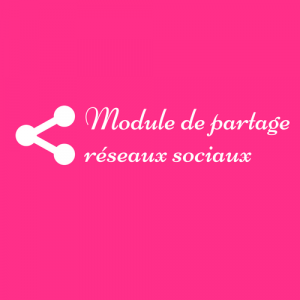 Module de partage réseaux sociaux